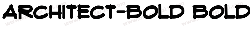 Architect-Bold Bold字体转换